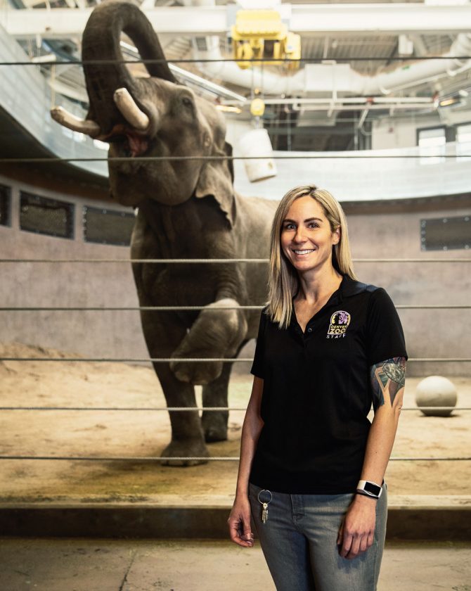 On the Job Denver Zoo Veterinarian Betsy Stringer