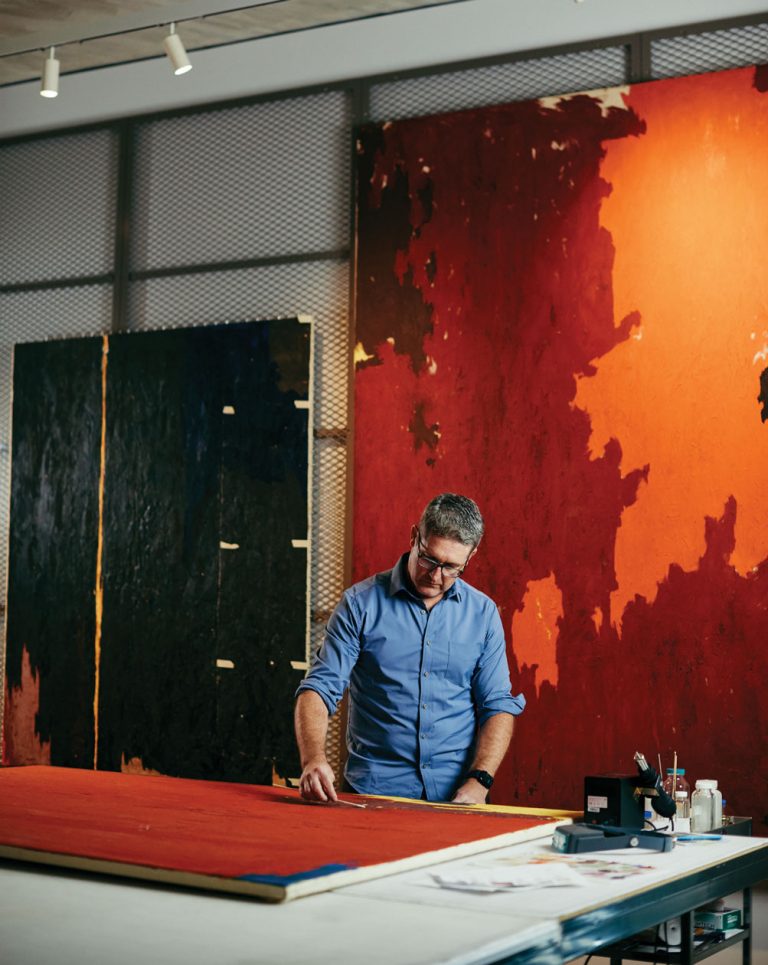 Art Conservator James Squires