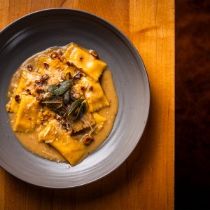 American Elm's Butternut Squash-Stuffed Agnolotti