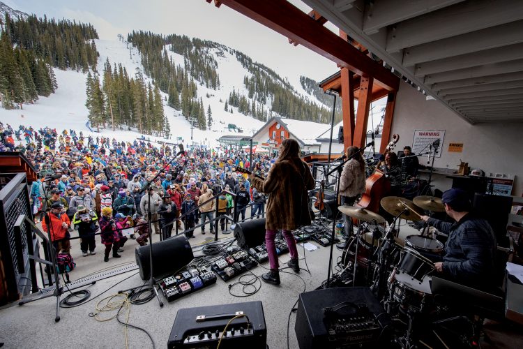 Shakin’ at the Basin concert