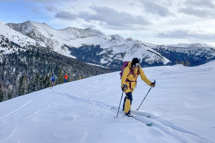 Backcountry skiing