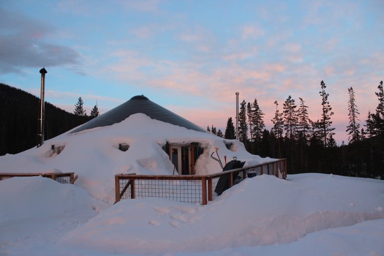 Seven Utes Yurt in Cameron Pass