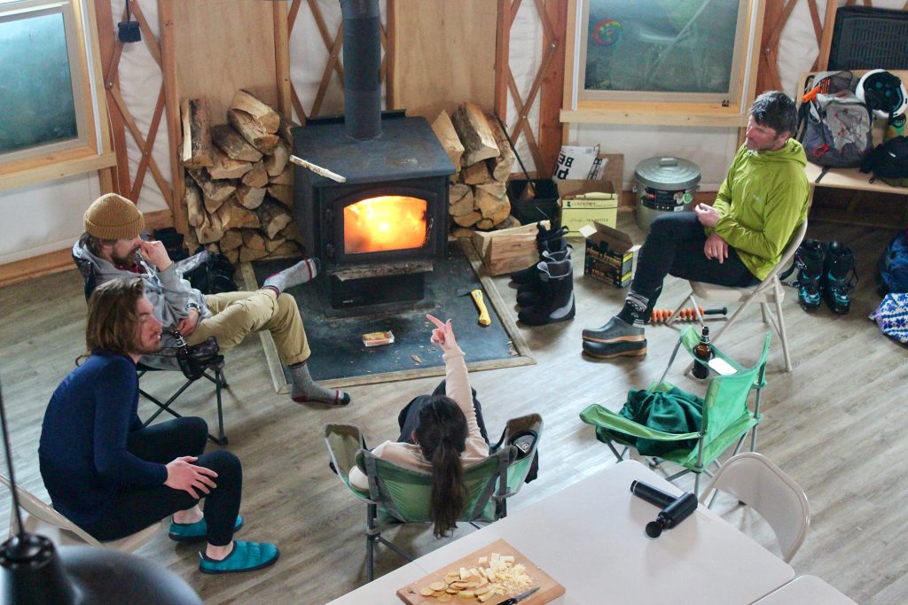 Seven Utes Yurt interior