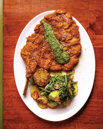 Veal milanese chop