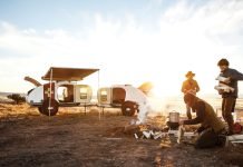 Vintage Overland caravans