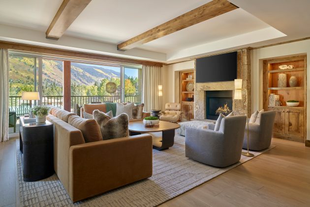 The Residences living room