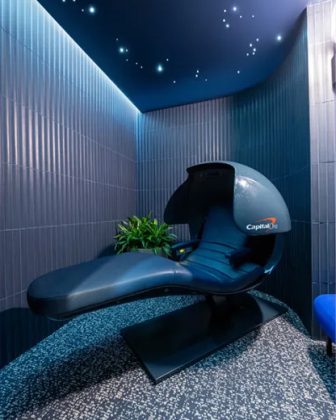 Capital One Lounge Sleeping Pod