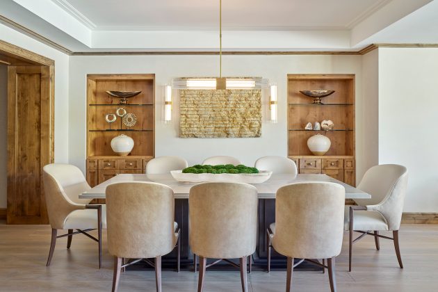 The Little Nell Residence dining room