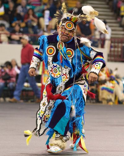 Powwow dancer