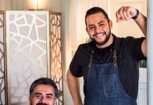 Chefs Erasmo Casiano and Rene Gonzalez Mendez