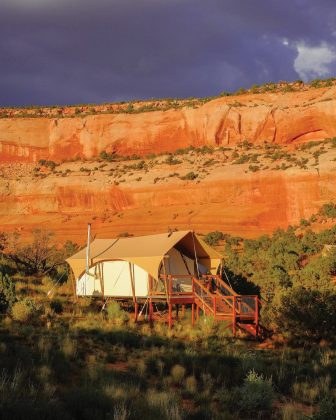 Ulum Moab luxury camp tent