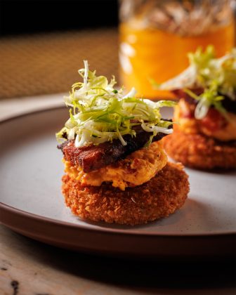 Fried green tomato BLT