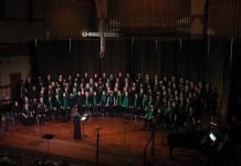 Denver Women's Chorus on stage