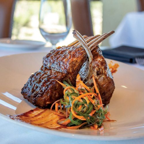 The The Lodge at Flying Horse food