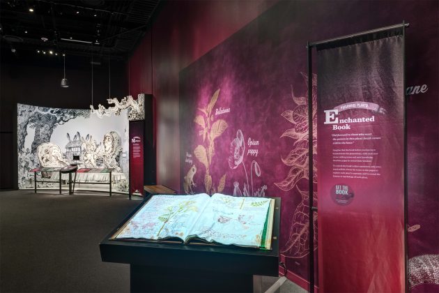 The Power of Poison exhibit display