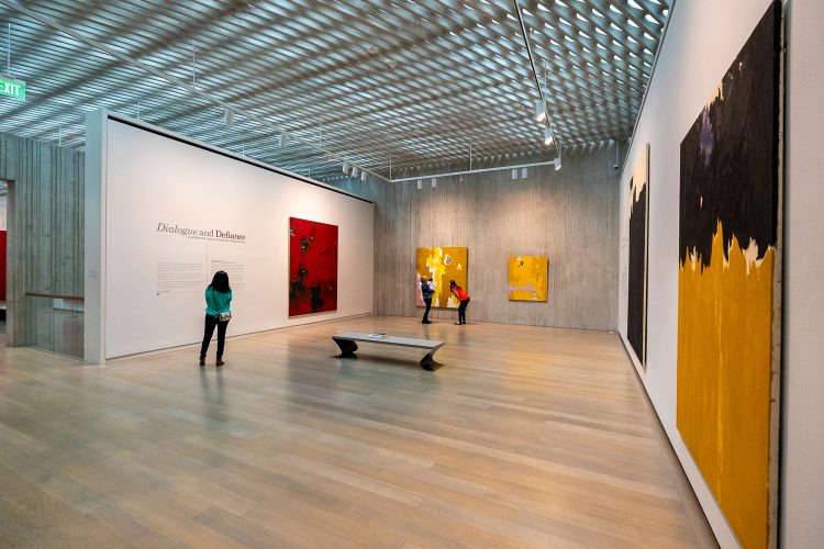 Clyfford Still Museum gallery
