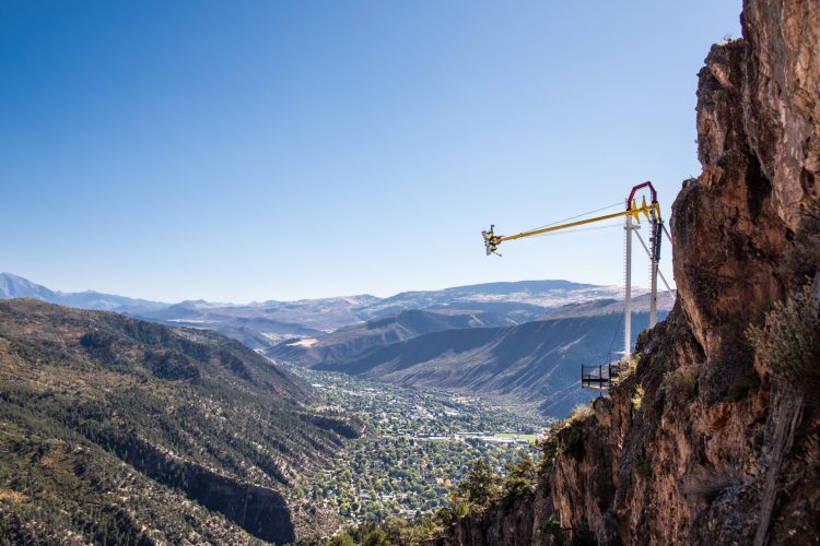 Glenwood Caverns Adventure Park swing