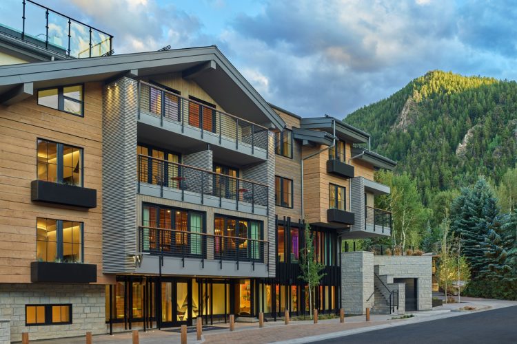 W Aspen hotel exterior