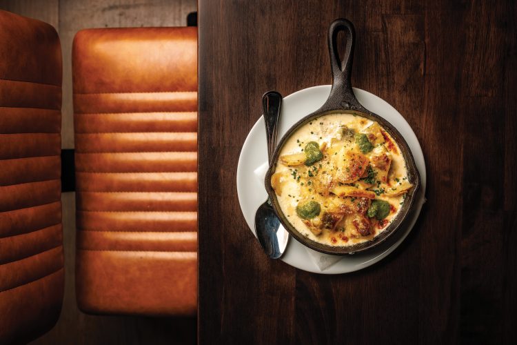 Green Chili Cheese Potatoes