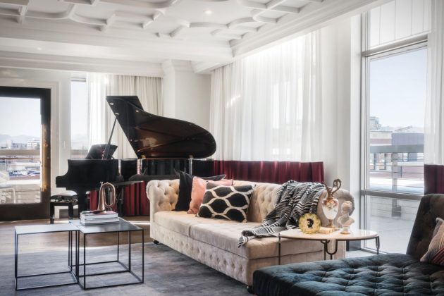 The Elizabeth Hotel music Suite