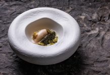 Caviar + Jasmine: Tsar Nicoulai reserve caviar, jasmine tea ice cream, jasmine rice