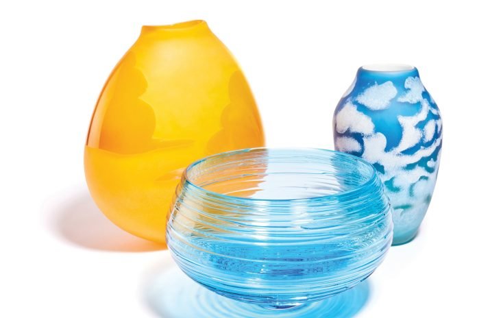 Glass vases