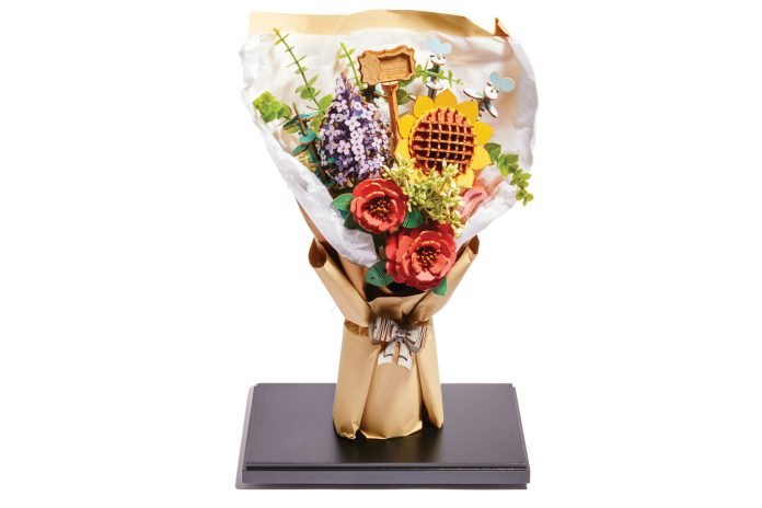 Rowood 3D Wooden Flower Bouquet Puzzle