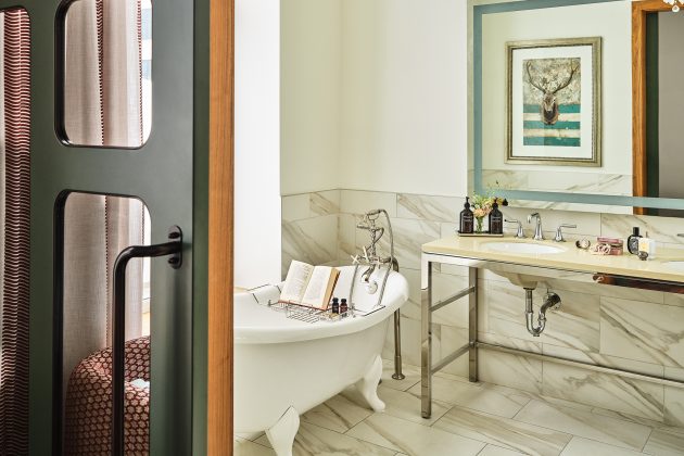 The Crawford Hotel bathroom