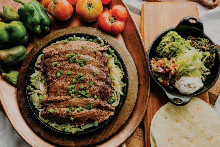 Table of Caldero food