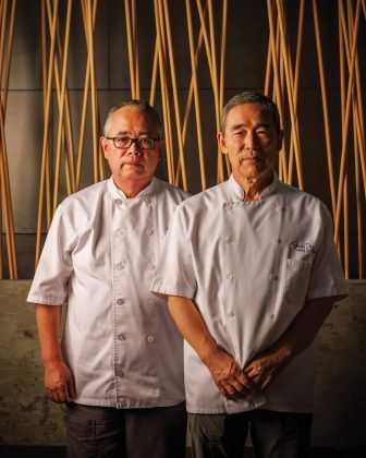 Chefs Toshi and Yasu Kizaki