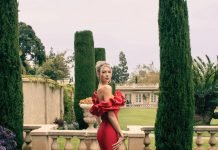 Red Mariel Boutique gown