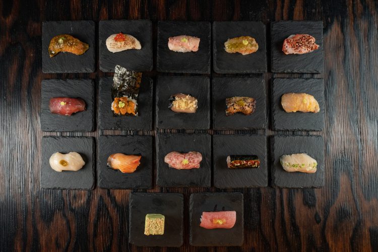 Range of sushi from Sushi by Scratch Restaurants