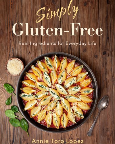 Simply Gluten-Free Cookbook Cover. 