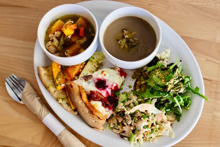 A meal from SAME Café.