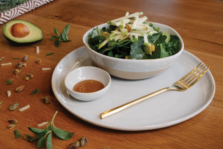 Sacred Society’s Green Gorgeous salad.