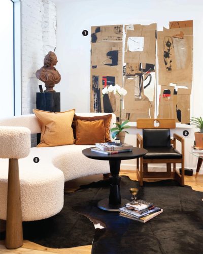 TOWNhouse pieces arranged in a living space.