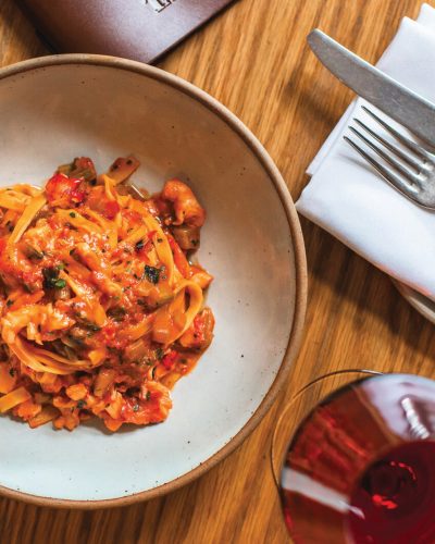 A pasta dish at Tavernetta in Vail.
