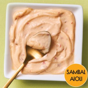 The Sambal Aioli sauce from Blackbelly.