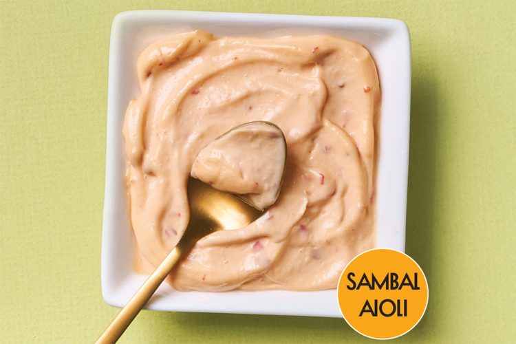 The Sambal Aioli sauce from Blackbelly.