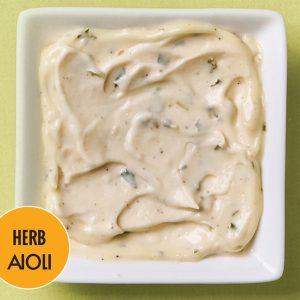 The Herb Aioli saucefrom Blackbelly.