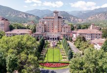 Exterior of The Broadmoor.