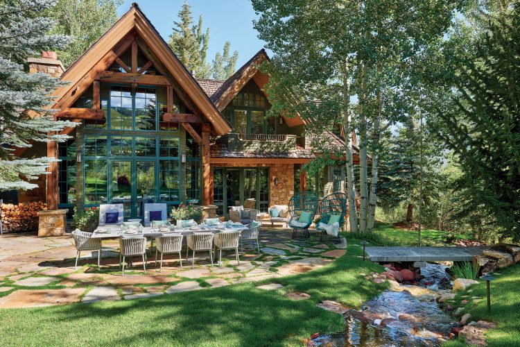 Exterior of home in Aspen.