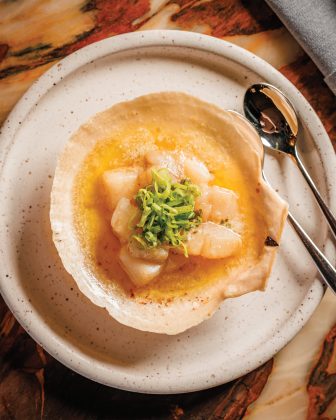 Baked Hokkaido Scallop from Alteño.