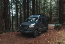 Outdoorsy's Storyteller Overland Stealth van exterior.