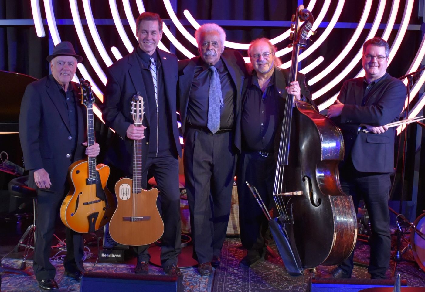 Purnell Steen and the rest of the band