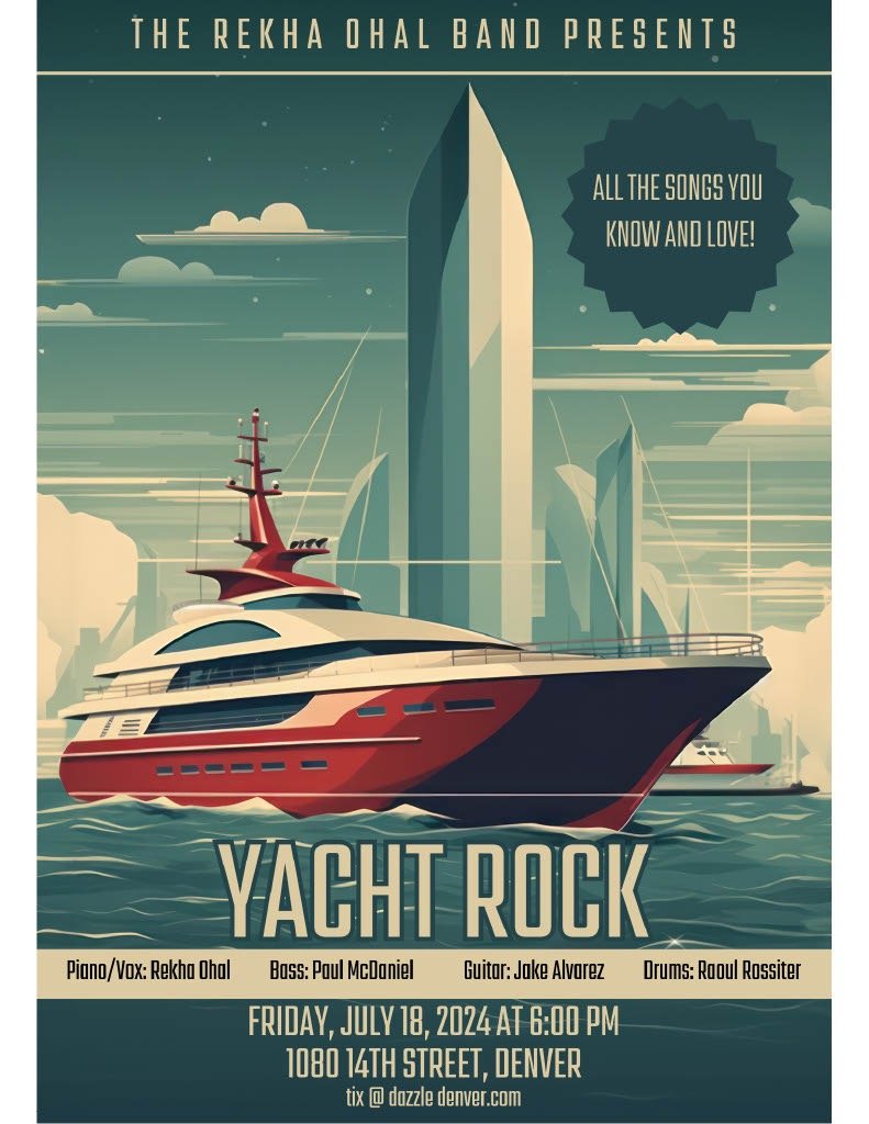 Rekha Ohal Tribute to Yacht Rock event