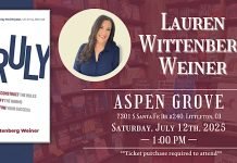 Lauren Wittenberg Weiner live at Tattered Cover Aspen Grove