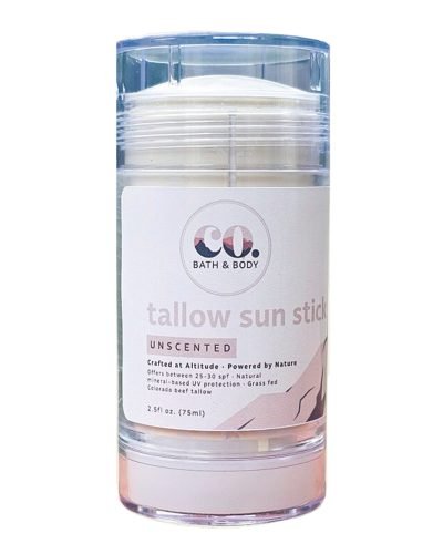 Colorado Bath & Body sunscreen.