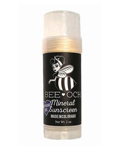 Bee Och Organics sunscreen.