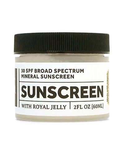 Björn’s Colorado Honey sunscreen.